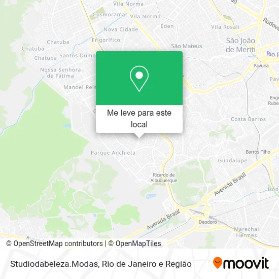 Studiodabeleza.Modas mapa
