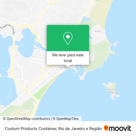 Custom Products Container mapa