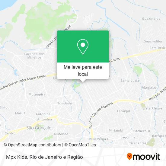 Mpx Kids mapa