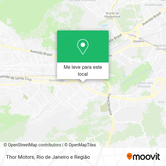 Thor Motors mapa