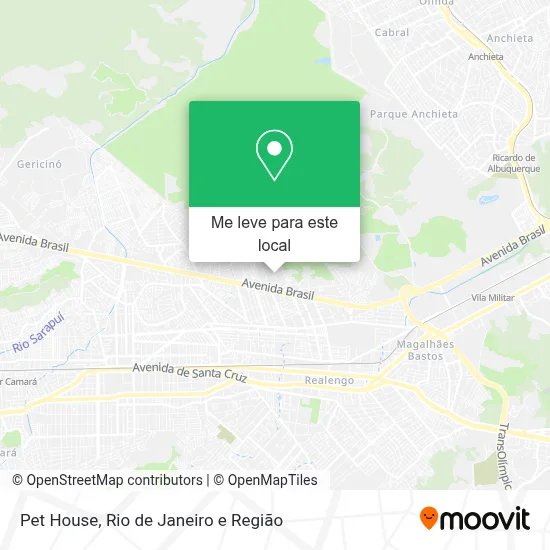 Pet House mapa
