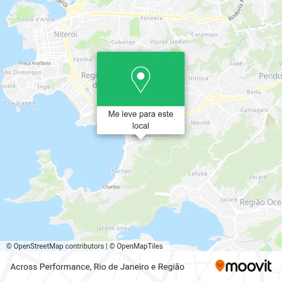 Across Performance mapa