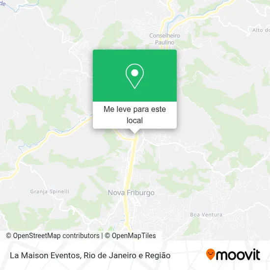 La Maison Eventos mapa