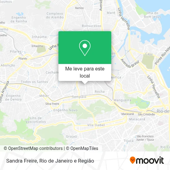 Sandra Freire mapa