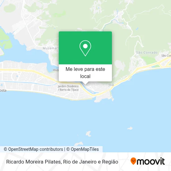 Ricardo Moreira Pilates mapa