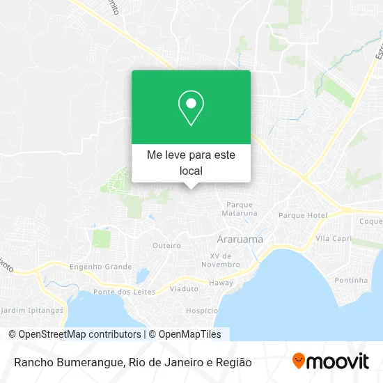 Rancho Bumerangue mapa