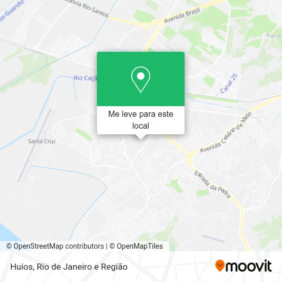 Huios mapa