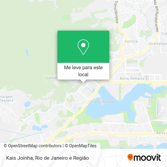 Kais Joinha mapa