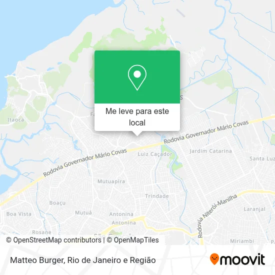 Matteo Burger mapa