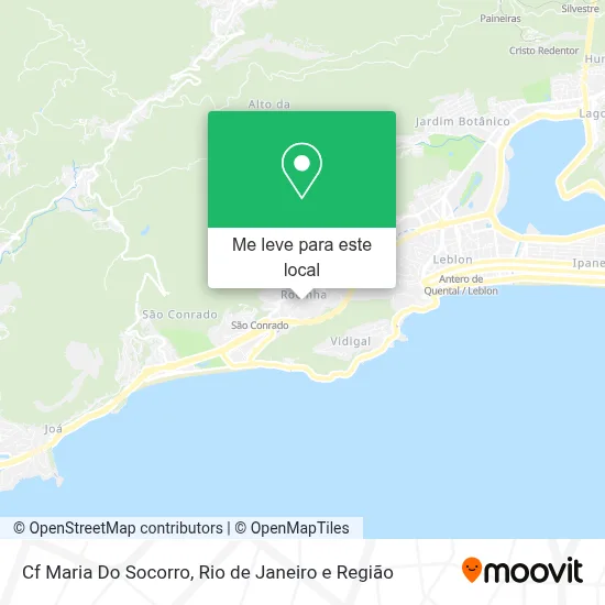 Cf Maria Do Socorro mapa