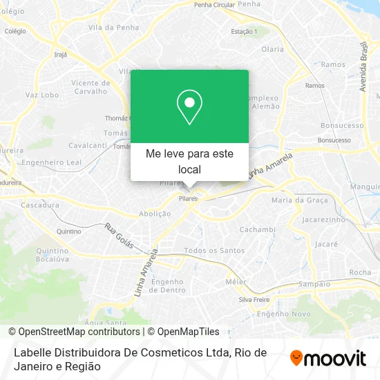Labelle Distribuidora De Cosmeticos Ltda mapa