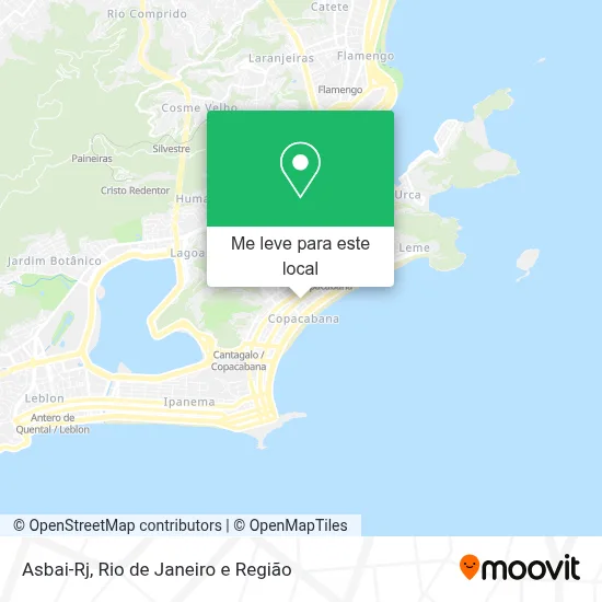 Asbai-Rj mapa