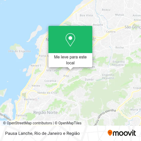 Pausa Lanche mapa