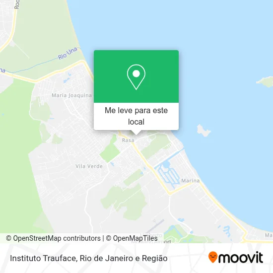Instituto Trauface mapa