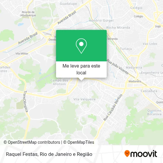 Raquel Festas mapa