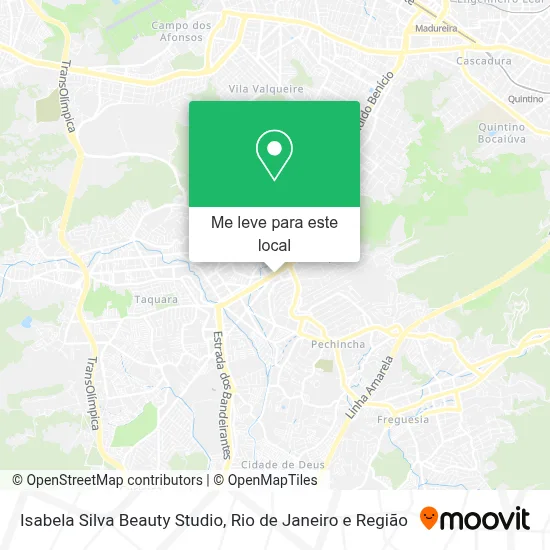 Isabela Silva Beauty Studio mapa