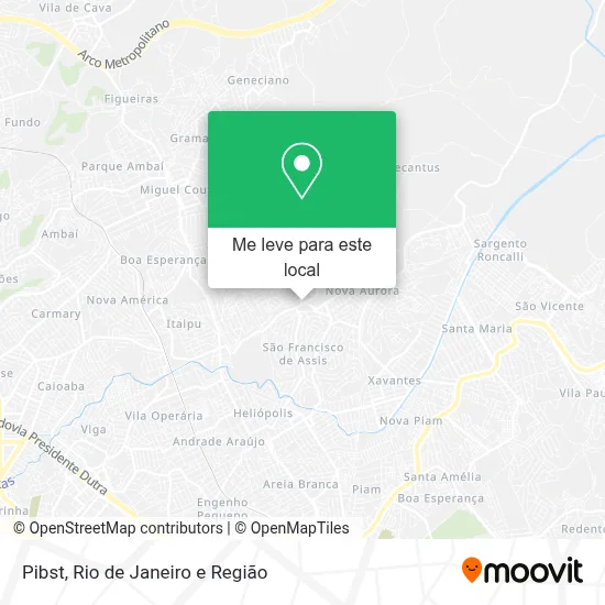 Pibst mapa