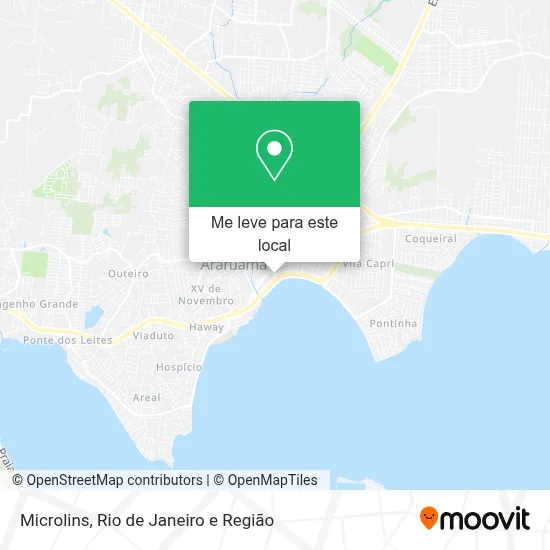 Microlins mapa