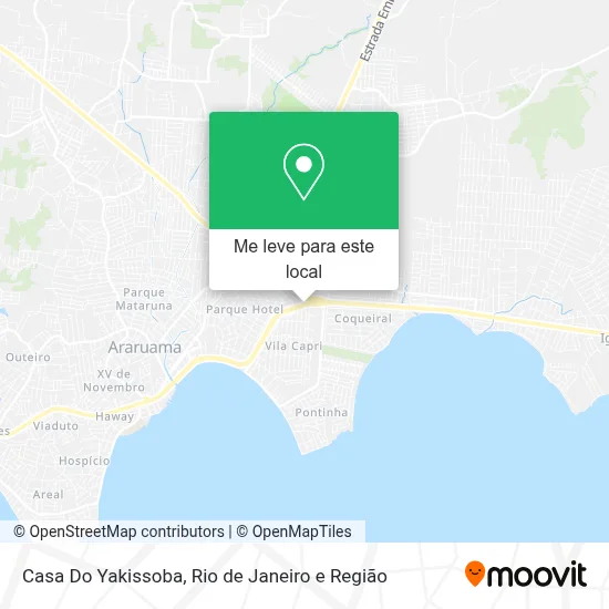 Casa Do Yakissoba mapa
