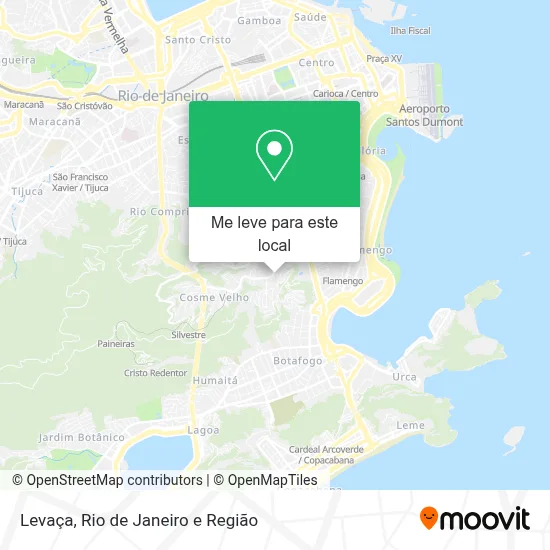 Levaça mapa