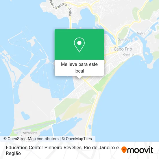 Education Center Pinheiro Revelles mapa