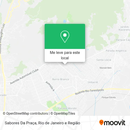 Sabores Da Praça mapa