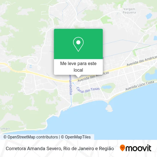 Corretora Amanda Severo mapa