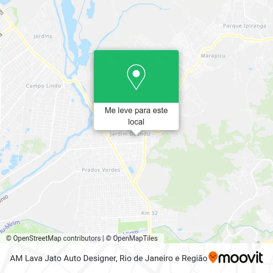 AM Lava Jato Auto Designer mapa