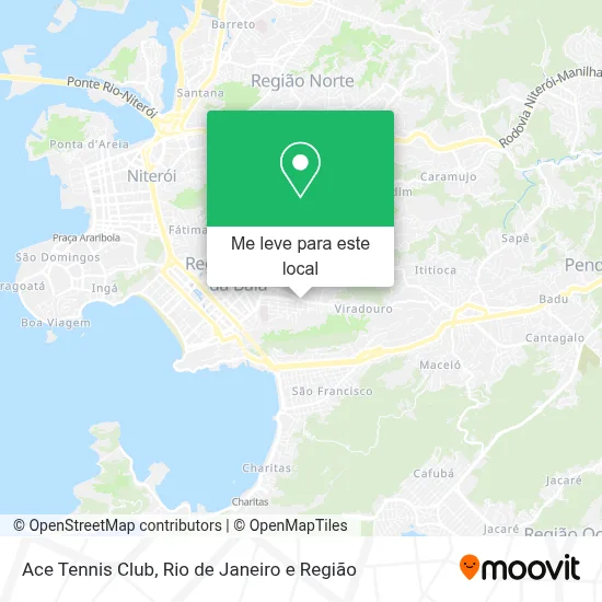 Ace Tennis Club mapa