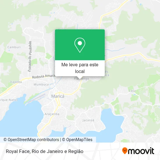 Royal Face mapa