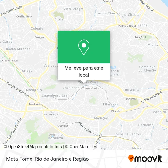 Mata Fome mapa