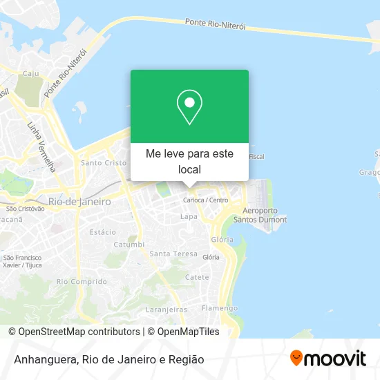 Anhanguera mapa