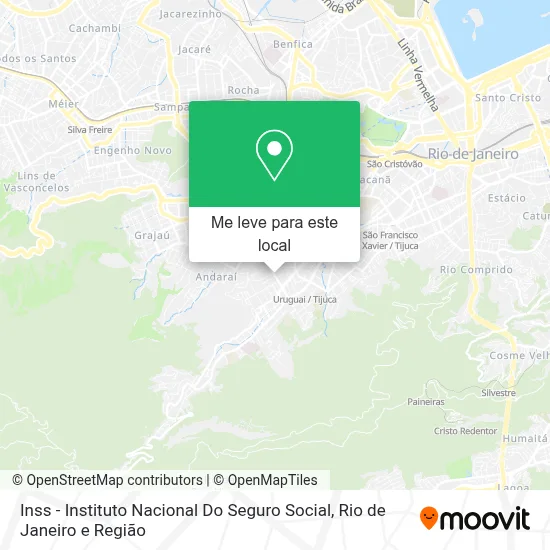 Inss - Instituto Nacional Do Seguro Social mapa