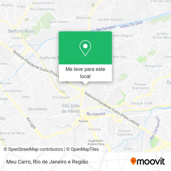 Meu Carro mapa