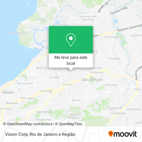 Vision Corp mapa