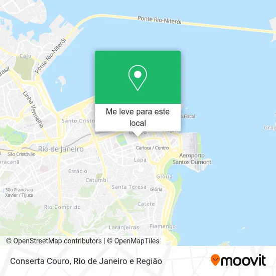 Conserta Couro mapa