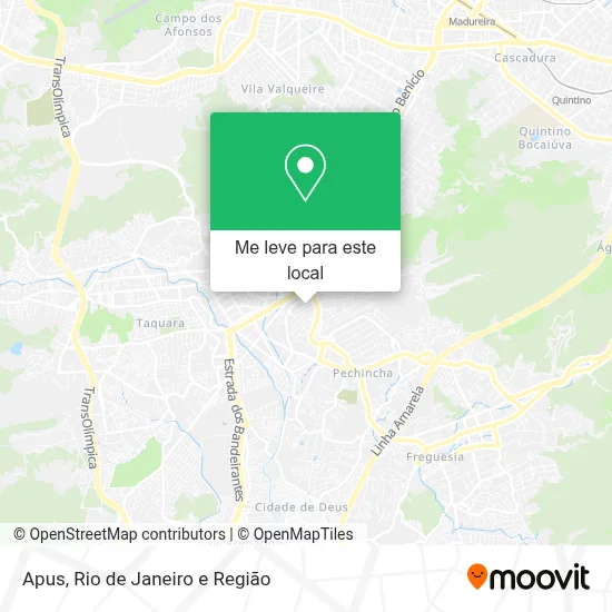 Apus mapa
