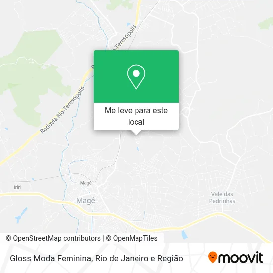 Gloss Moda Feminina mapa