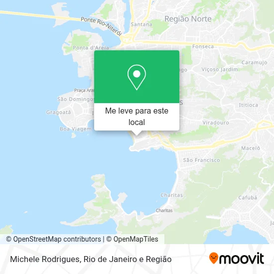 Michele Rodrigues mapa