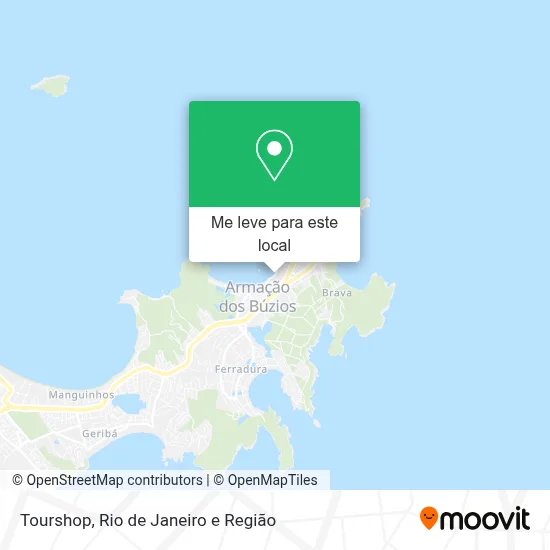Tourshop mapa