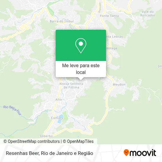 Resenhas Beer mapa