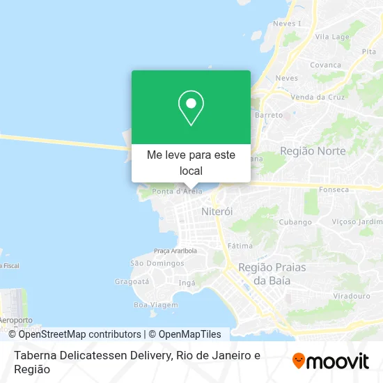 Taberna Delicatessen Delivery mapa