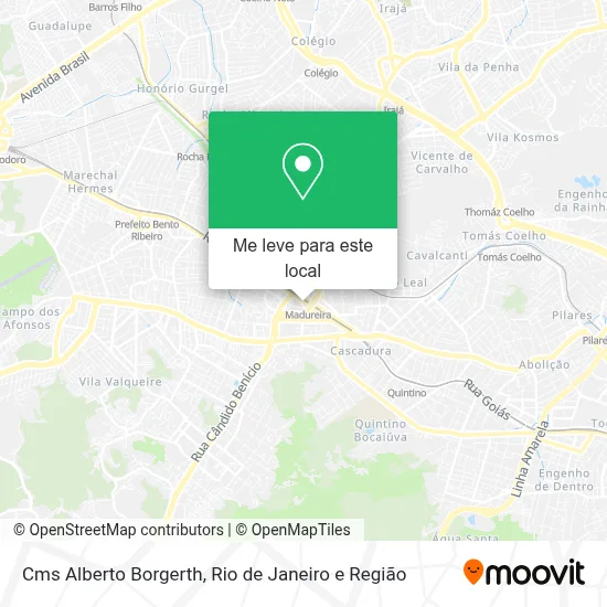 Cms Alberto Borgerth mapa