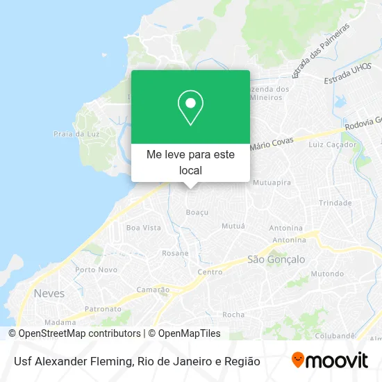 Usf Alexander Fleming mapa