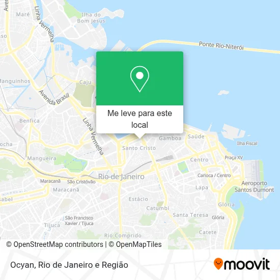 Ocyan mapa