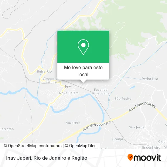 Inav Japeri mapa