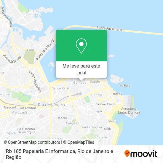 Rb 185 Papelaria E Informatica mapa