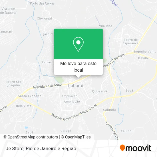 Je Store mapa