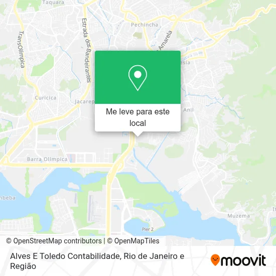 Alves E Toledo Contabilidade mapa