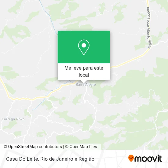 Casa Do Leite mapa
